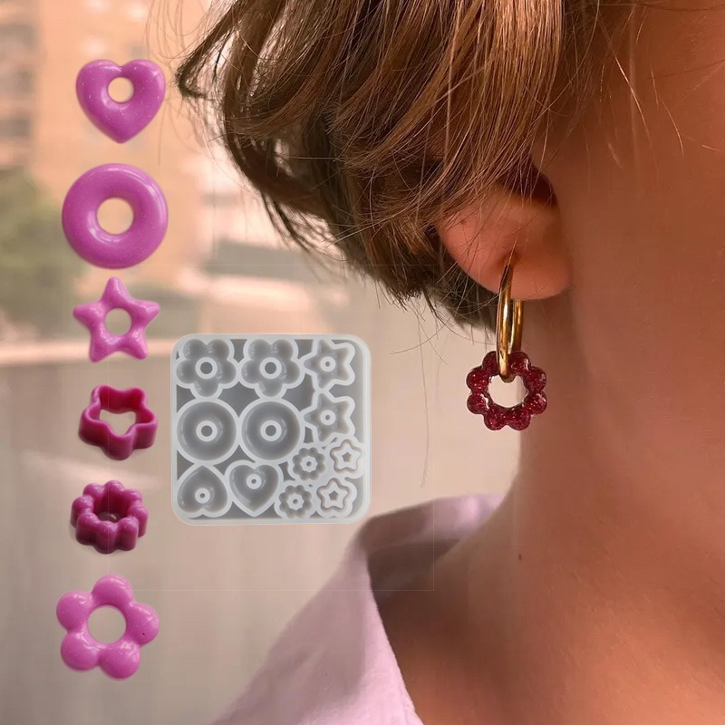 3D Multifuntional Jewelry Mold - 3D Printing Earrings review and price