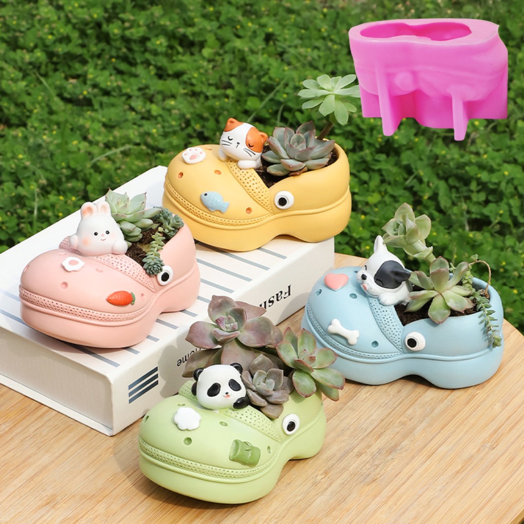 3D Animal Slippers Succulent P - 3D Printing Vase review and price