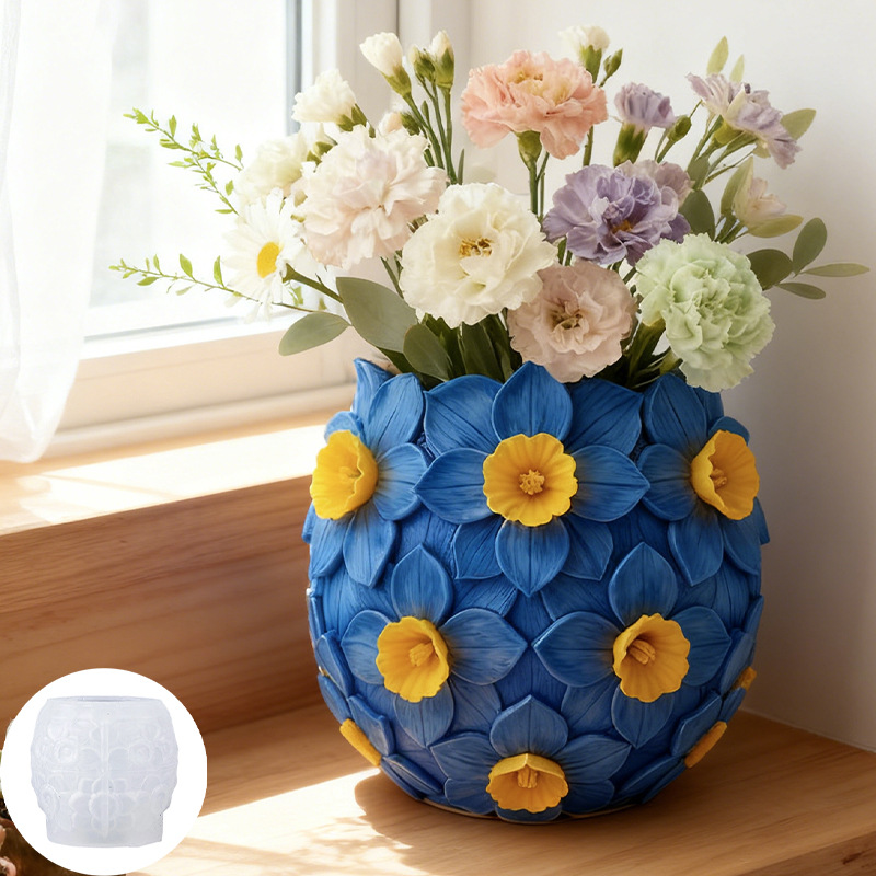 3D Flower Vase Silicone Mold L - 3D Printing Vase review and price