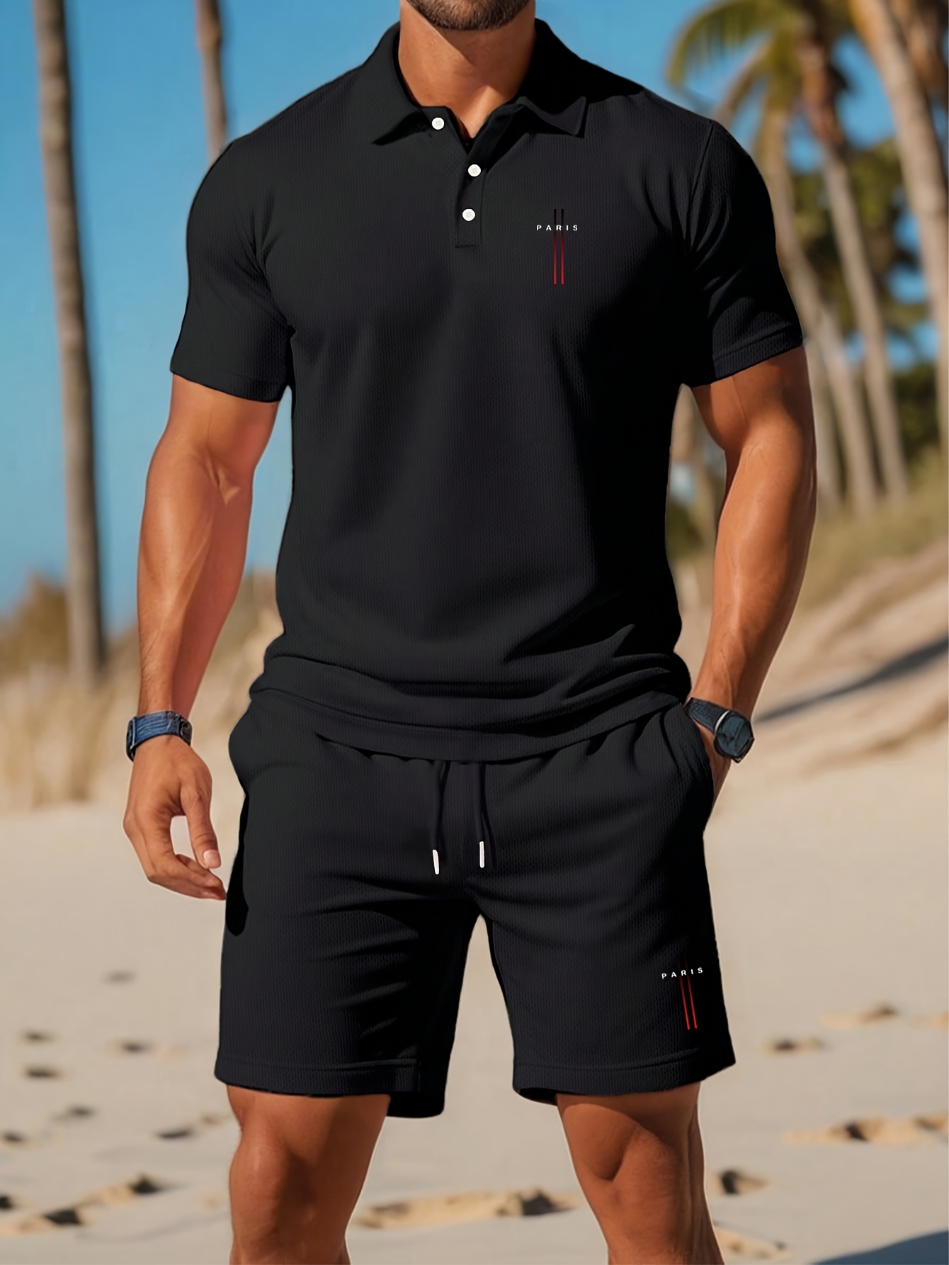 2026 Summer Men's Polo Shirt S - 3D Printing Kpop review and price
