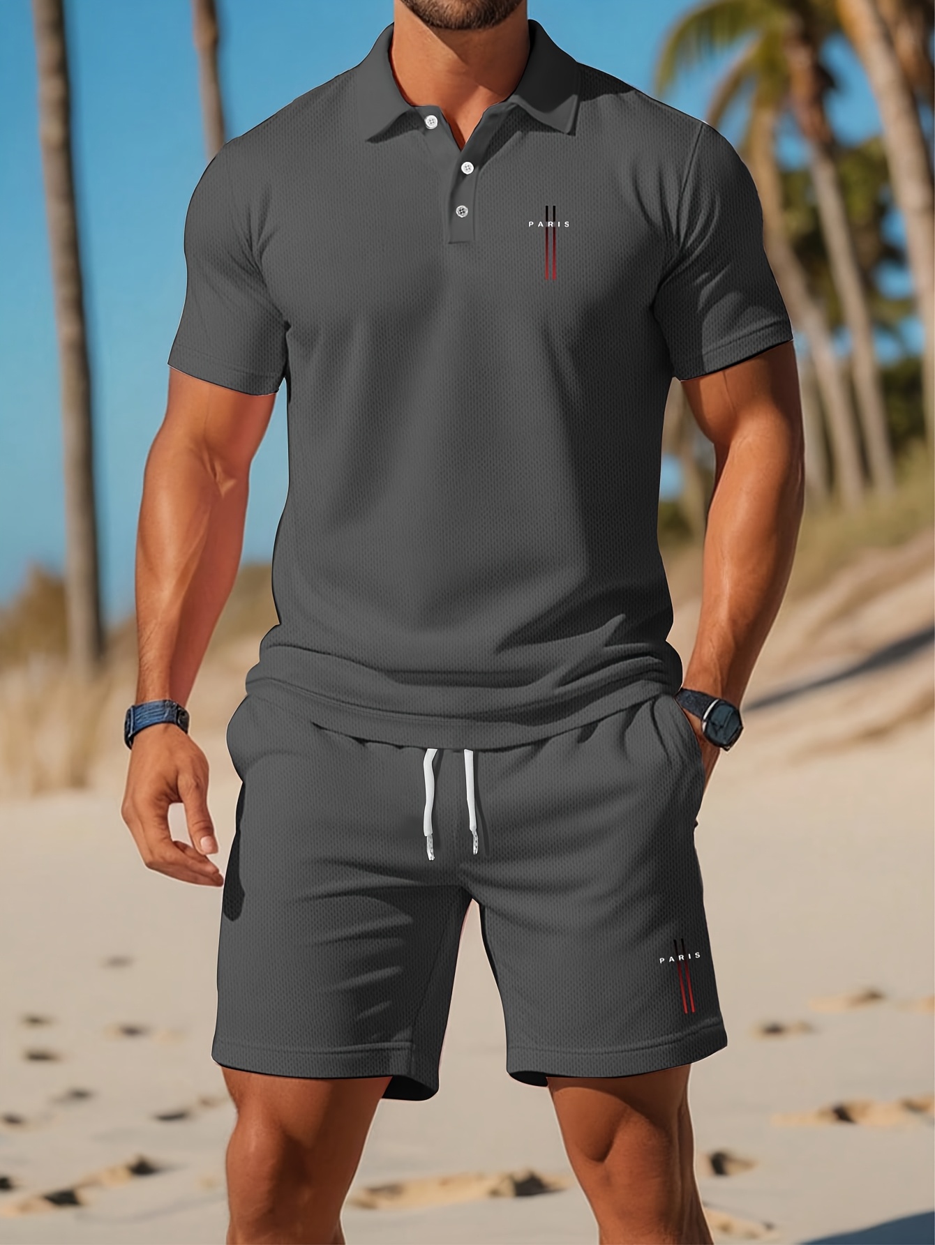 2026 Summer Men's Polo Shirt S - 3D Printing Kpop review and price