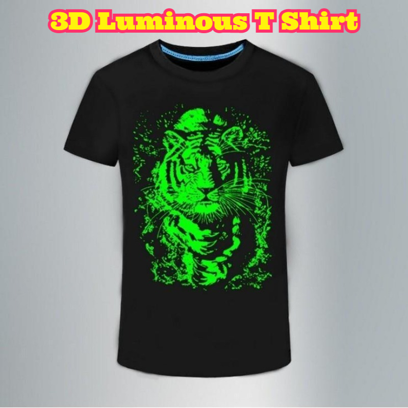 Men 3D Luminous T Shirt Rock P - 3D Printing Rock review and price