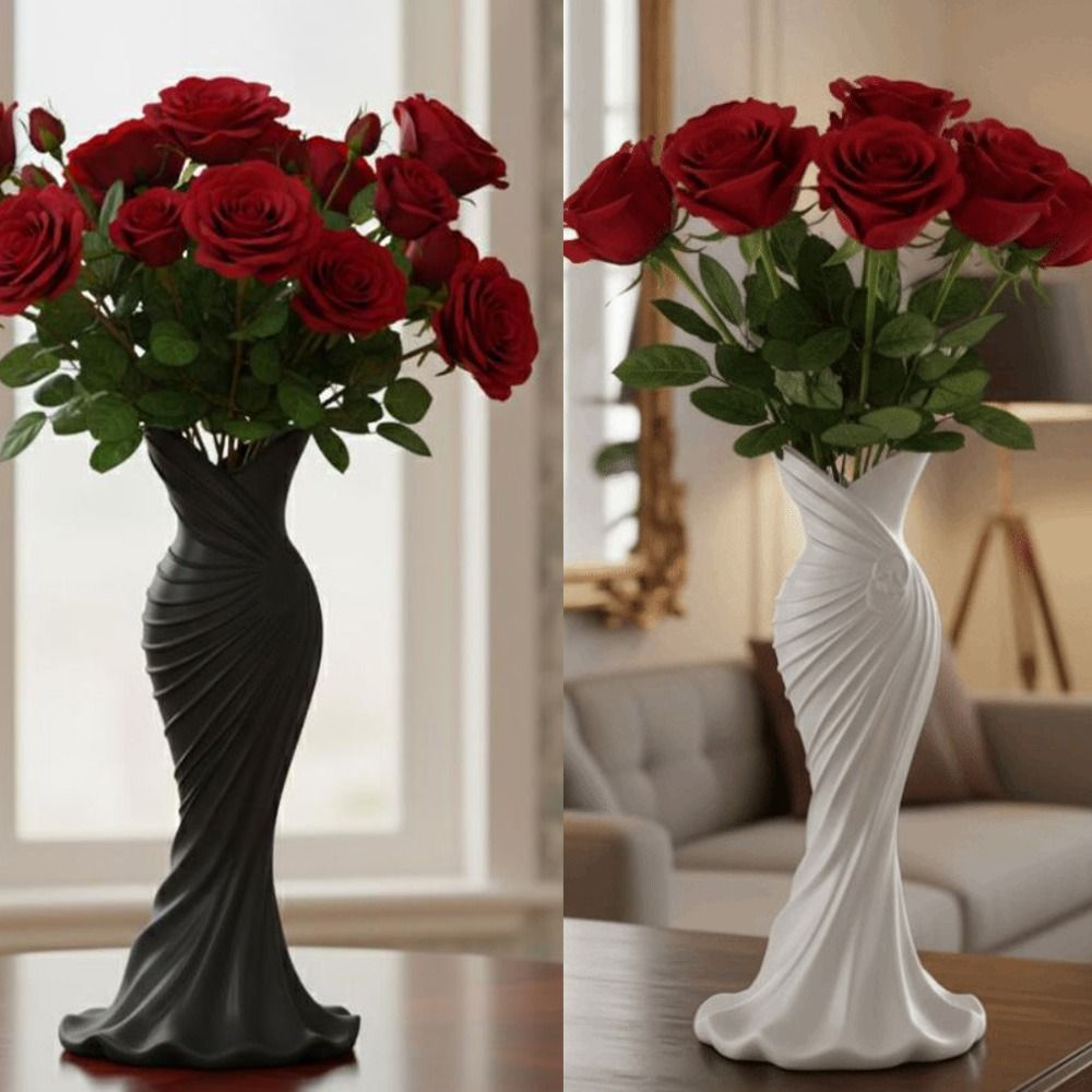 Gown-Shaped 3D Printed Flower  - 3D Printing Vase review and price