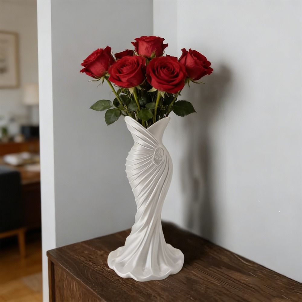 Gown-Shaped 3D Printed Flower  - 3D Printing Vase review and price