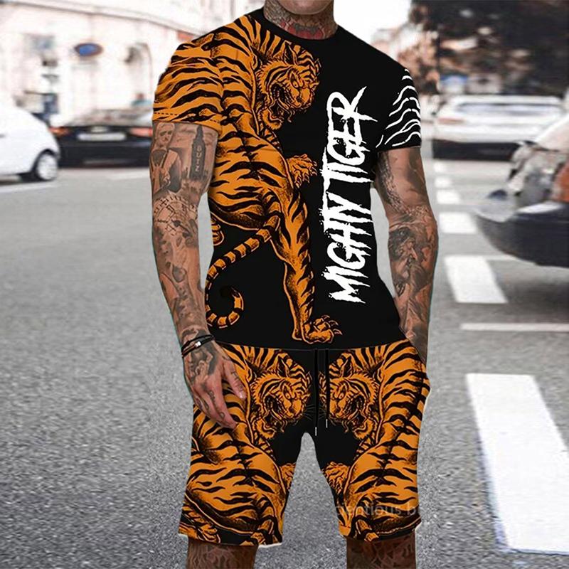 Animal Tiger Tracksuit 3D Prin - 3D Printing Kpop review and price