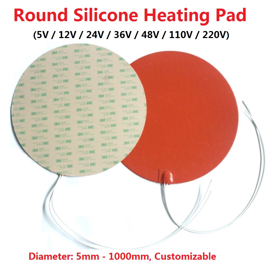 Big Size Round Silicone Heatin - 3D Printing Tablet review and price