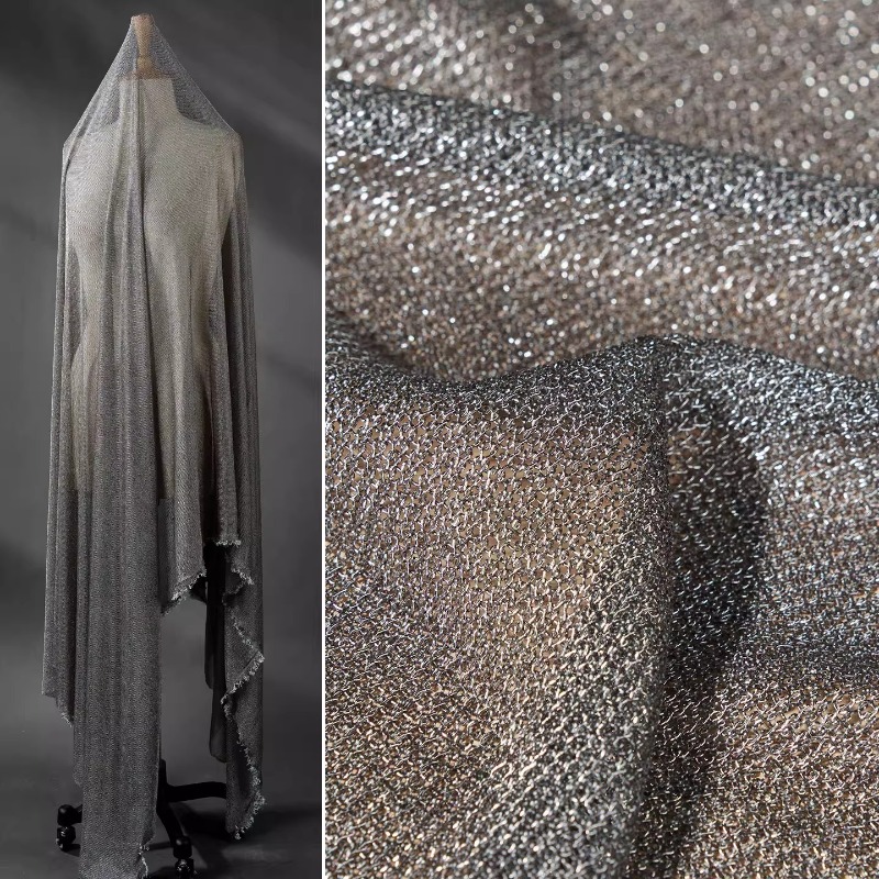 Light Gray Metallic Thread Fab - 3D Printing On Fabric review and price