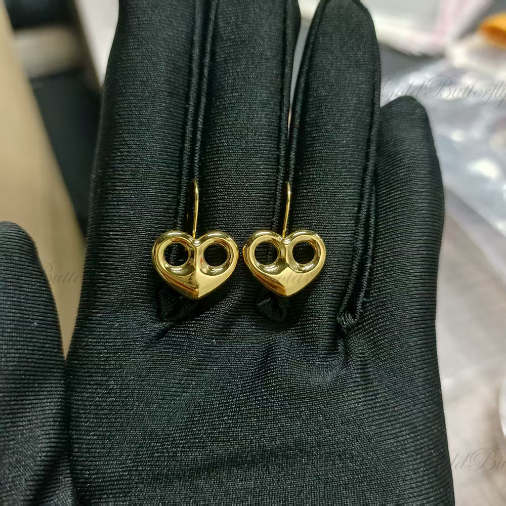 GoldButterfly Custom Heart Ear - 3D Printing Earrings review and price