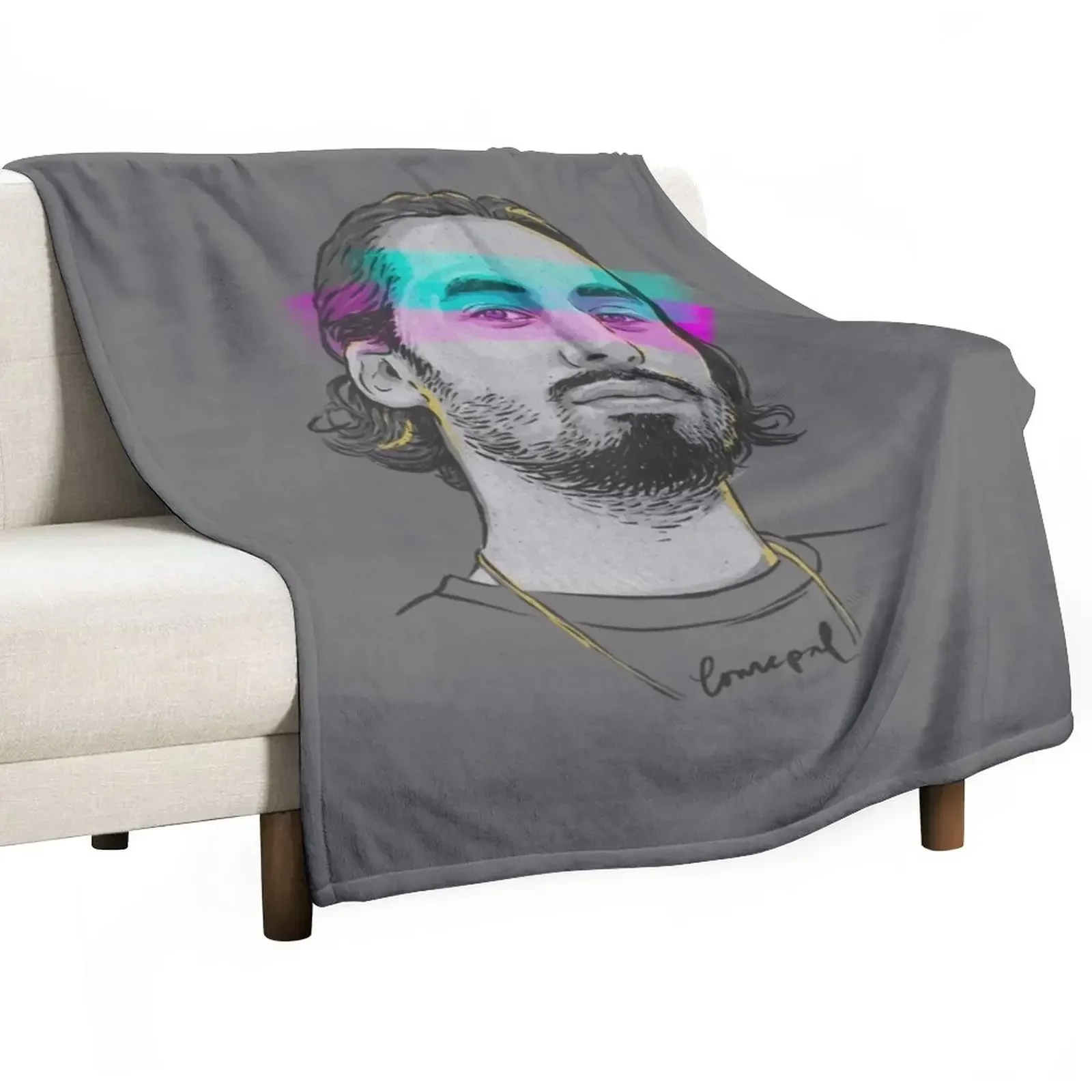 Lomepal iconic portrait Throw  - 3D Printing Icon review and price