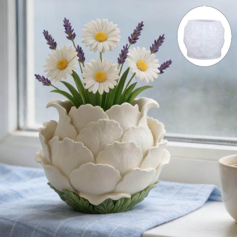 3D Handmade Peony Flower Pot S - 3D Printing Vase review and price