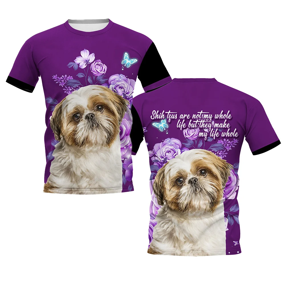 HX Shih Tzu T-shirts Dog Make  - 3D Printing Maket review and price