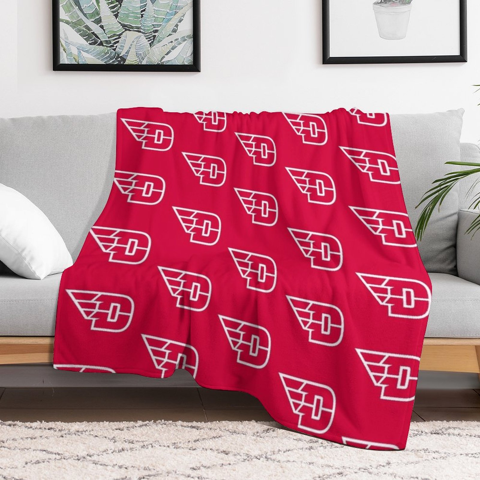 The Dayton Icon Throw Blanket  - 3D Printing Icon review and price