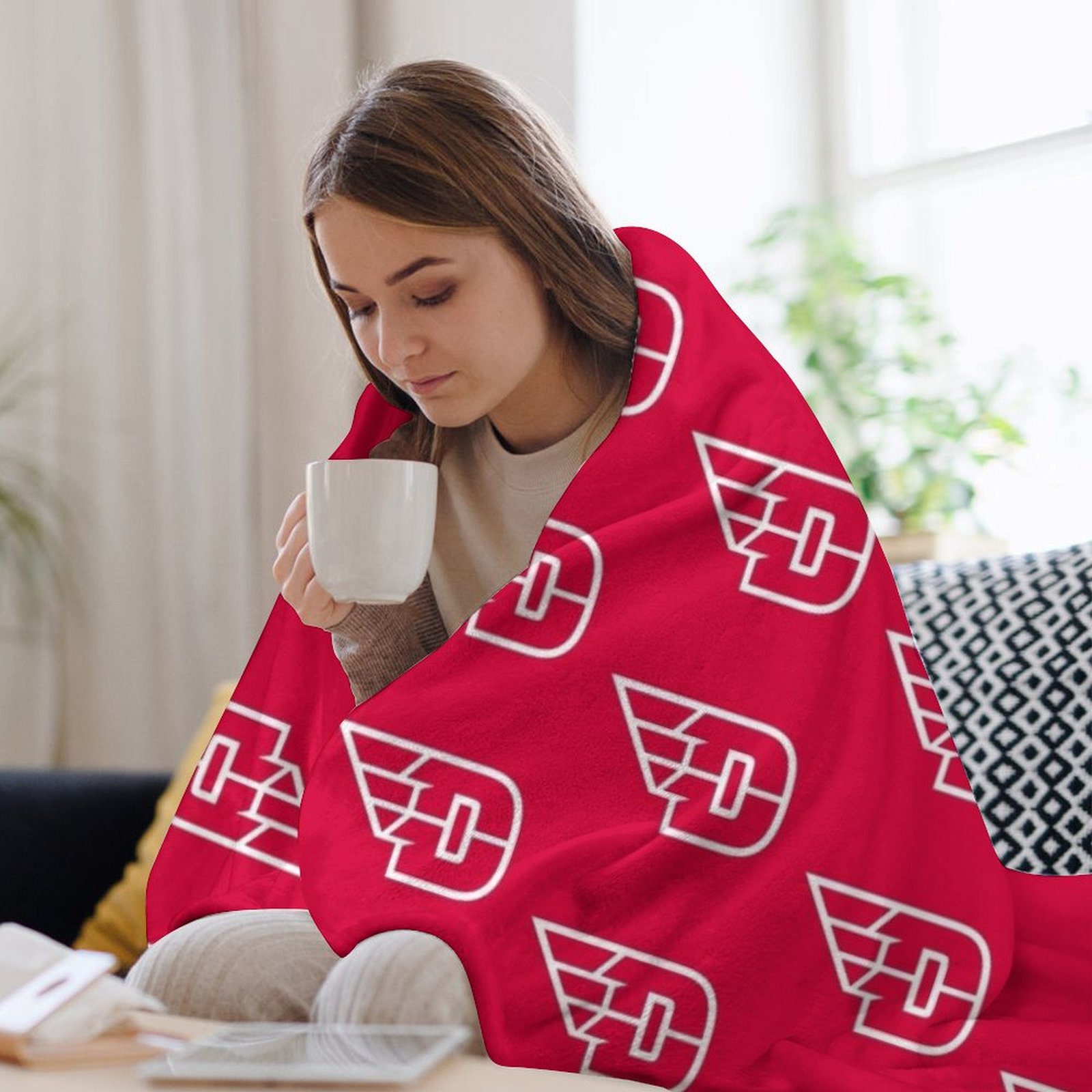 The Dayton Icon Throw Blanket  - 3D Printing Icon review and price
