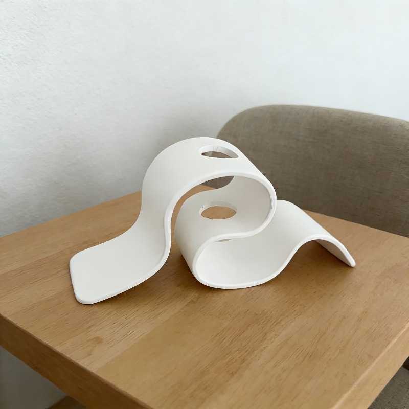 1pc Modern Minimalist Curved 3 - 3D Printing Vase review and price