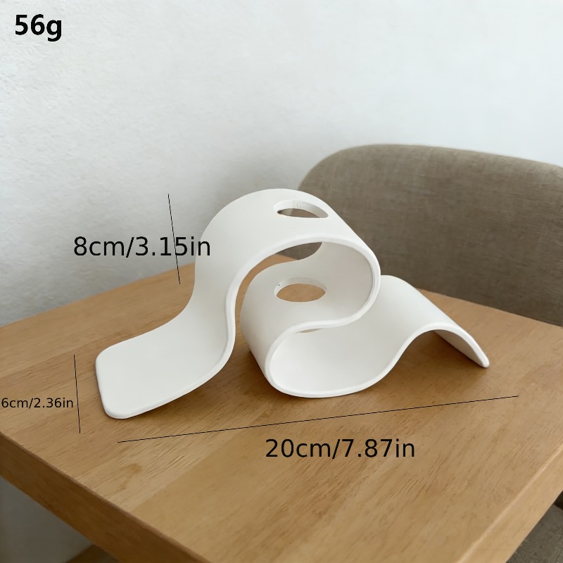 1pc Modern Minimalist Curved 3 - 3D Printing Vase review and price